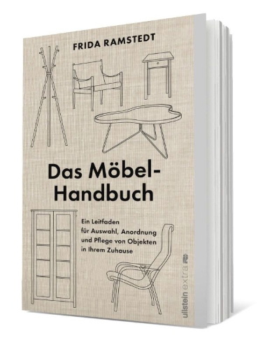 Buchcover und Innenansicht für das Buch: Handbok i möblering