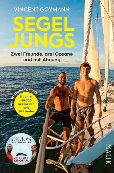 Buchcover und Innenansicht für das Buch: Segeljungs