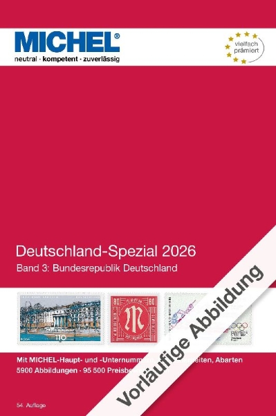 Buchcover und Innenansicht für das Buch: Deutschland-Spezial 2026 - Band 3