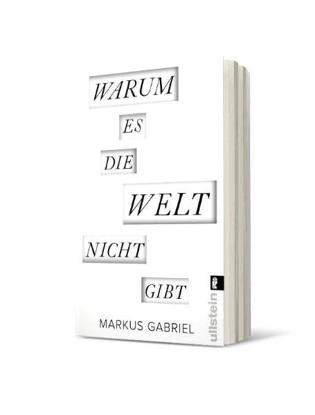 Buchcover und Innenansicht für das Buch: Warum es die Welt nicht gibt
