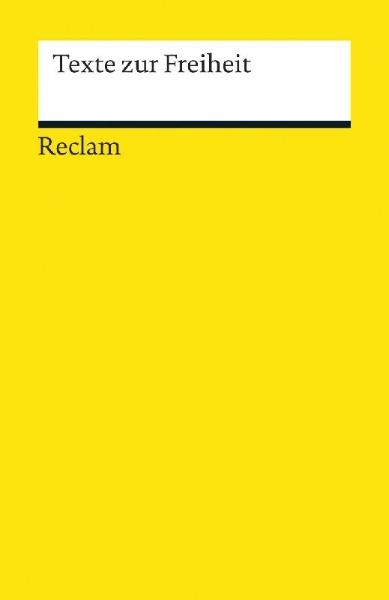 Buchcover und Innenansicht für das Buch: Texte zur Freiheit