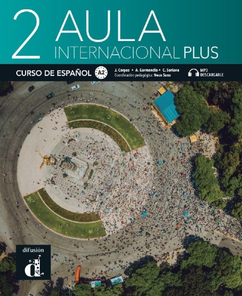 Buchcover und Innenansicht für das Buch: Aula internacional Plus 2