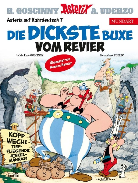 Buchcover und Innenansicht für das Buch: Obélix et compagnie 23(Obelix & Co. KG 23)
