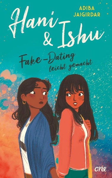 Buchcover und Innenansicht für das Buch: Hani and Ishu's Guide to Fake Dating