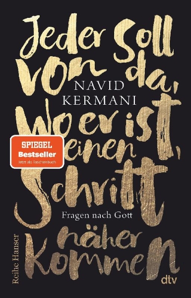 Buchcover und Innenansicht für das Buch: Jeder soll von da, wo er ist, einen Schritt näher kommen