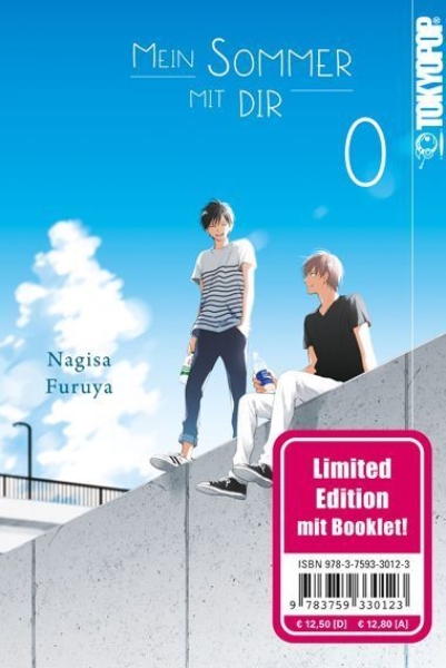 Buchcover und Innenansicht für das Buch: Mein Sommer mit dir 0 - Limited Edition