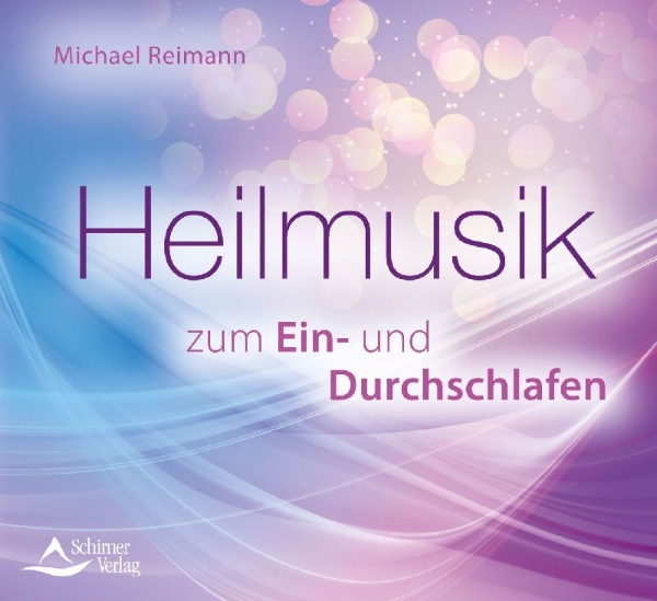Buchcover und Innenansicht für das Buch: Heilmusik zum Ein- und Durchschlafen