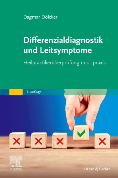 Buchcover und Innenansicht für das Buch: Differenzialdiagnostik und Leitsymptome