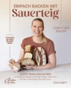 Buchcover und Innenansicht für das Buch: Einfach backen mit Sauerteig