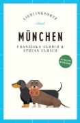 Buchcover und Innenansicht für das Buch: München Reiseführer LIEBLINGSORTE