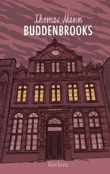 Buchcover und Innenansicht für das Buch: Buddenbrooks. Verfall einer Familie