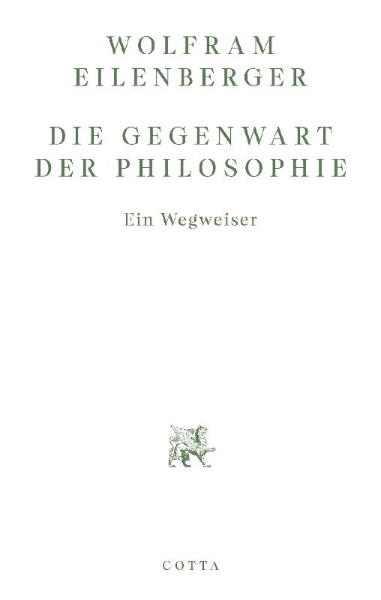 Buchcover und Innenansicht für das Buch: Die Gegenwart der Philosophie