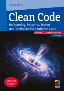 Buchcover und Innenansicht für das Buch: Clean Code