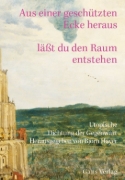 Buchcover und Innenansicht für das Buch: Aus einer geschützten Ecke heraus lässt Du den Raum entstehen