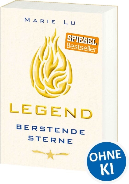 Buchcover und Innenansicht für das Buch: Legend 03 - Berstende Sterne