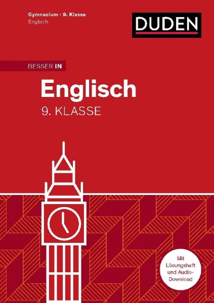 Buchcover und Innenansicht für das Buch: Besser in Englisch - Gymnasium 9. Klasse