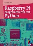 Buchcover und Innenansicht für das Buch: Raspberry Pi programmieren mit Python