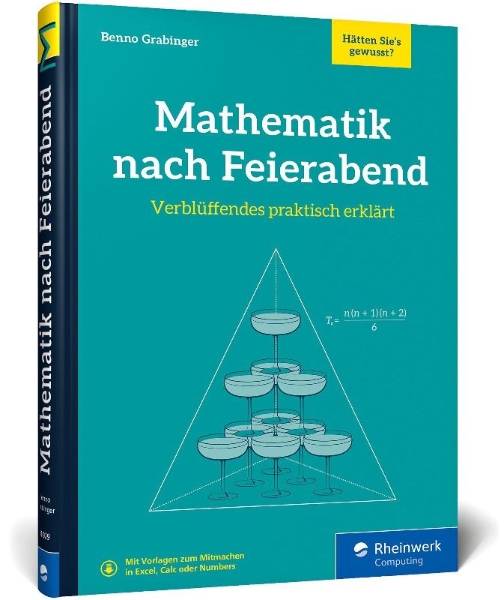 Buchcover und Innenansicht für das Buch: Mathematik nach Feierabend