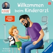 Buchcover und Innenansicht für das Buch: Willkommen beim Kinderarzt