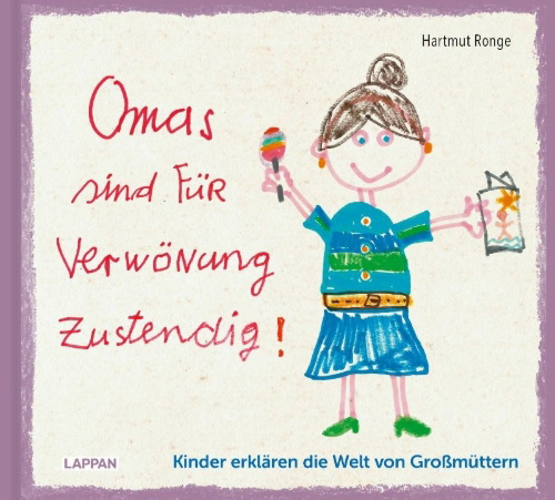 Buchcover und Innenansicht für das Buch: Omas sind für Verwönung zustendig