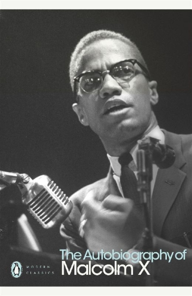Buchcover und Innenansicht für das Buch: The Autobiography of Malcolm X