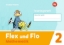 Buchcover und Innenansicht für das Buch: Flex und Flo 2. Trainingsheft