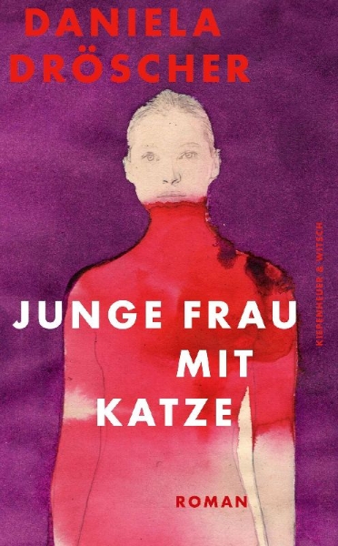 Buchcover und Innenansicht für das Buch: Junge Frau mit Katze