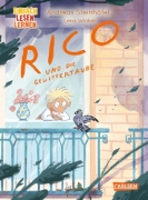 Buchcover und Innenansicht für das Buch: Rico und die Gewittertaube