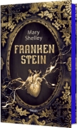 Buchcover und Innenansicht für das Buch: Frankenstein oder Der moderne Prometheus