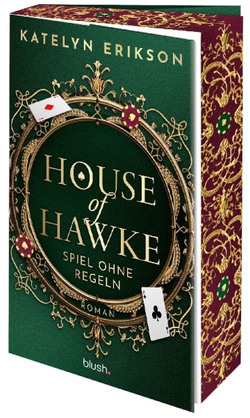 Buchcover und Innenansicht für das Buch: House of Hawke - Spiel ohne Regeln