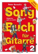 Buchcover und Innenansicht für das Buch: Songbuch für Gitarre 2