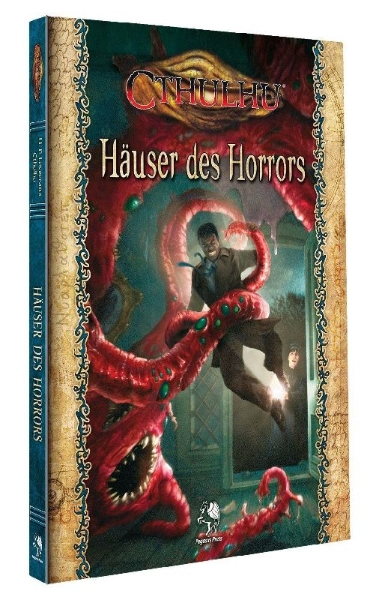 Buchcover und Innenansicht für das Buch: Cthulhu: Häuser des Horrors (Hardcover)