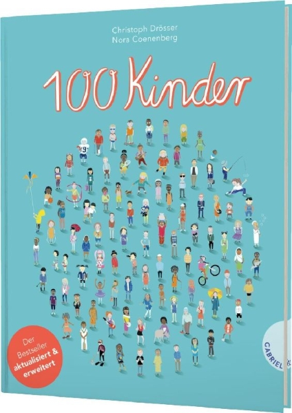 Buchcover und Innenansicht für das Buch: 100 Kinder