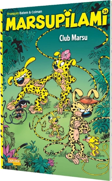 Buchcover und Innenansicht für das Buch: Marsu Club
