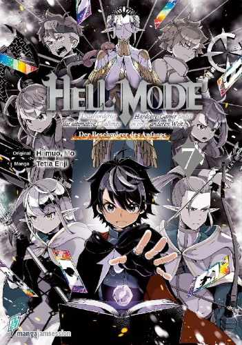 Buchcover und Innenansicht für das Buch: Hell Mode 7