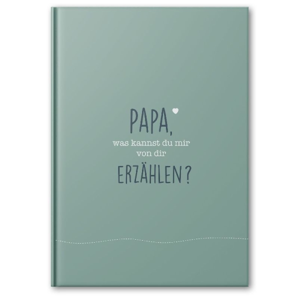 Buchcover und Innenansicht für das Buch: Papa, was kannst du mir von dir erzählen?
