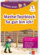 Buchcover und Innenansicht für das Buch: Die Mathe-Helden: Mathe-Testblock So gut bin ich! 1. Klasse