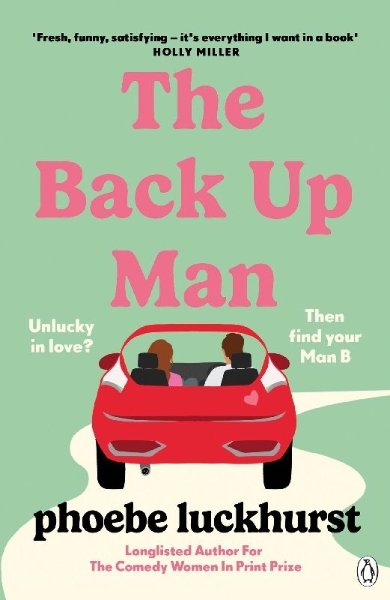 Buchcover und Innenansicht für das Buch: The Back Up Man