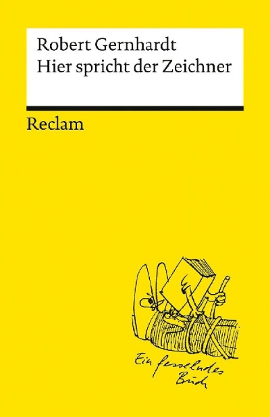 Buchcover und Innenansicht für das Buch: Hier spricht der Zeichner