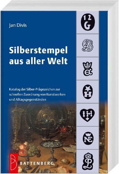 Buchcover und Innenansicht für das Buch: Silberstempel aus aller Welt