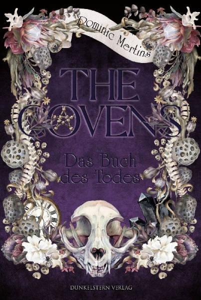 Buchcover und Innenansicht für das Buch: The Covens - Das Buch des Todes
