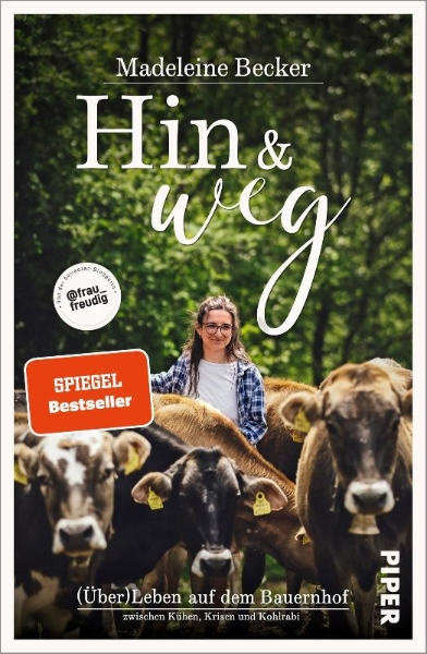 Buchcover und Innenansicht für das Buch: Hin und weg