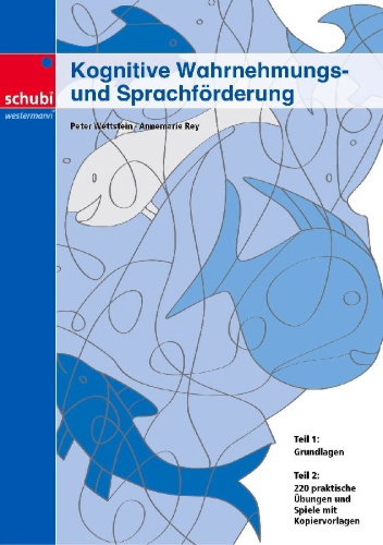 Buchcover und Innenansicht für das Buch: Kognitive Wahrnehmungs- und Sprachförderung