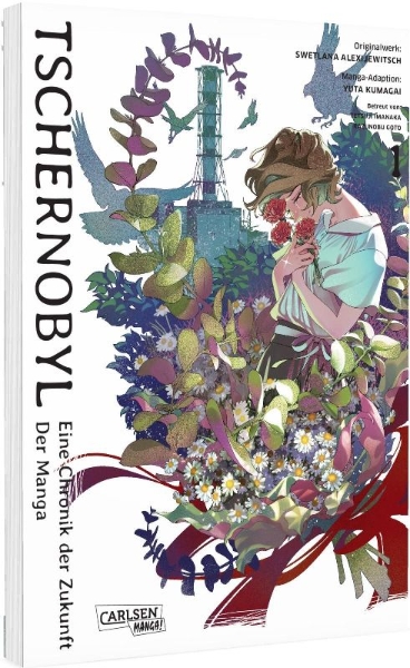Buchcover und Innenansicht für das Buch: CHERNOBYL NO INORI