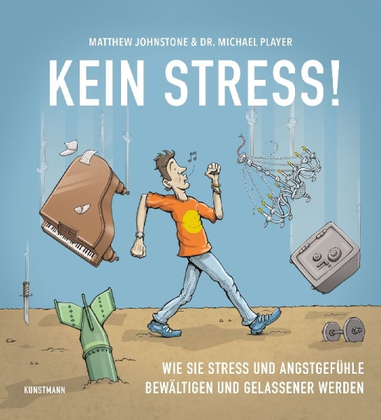 Buchcover und Innenansicht für das Buch: Kein Stress!