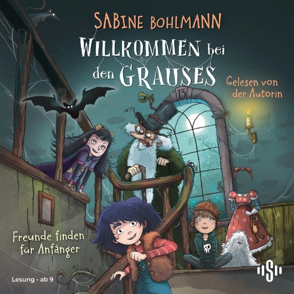 Buchcover und Innenansicht für das Buch: Willkommen bei den Grauses 2: Freunde finden für Anfänger