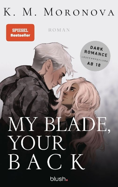 Buchcover und Innenansicht für das Buch: My Blade, Your Back (Dark Forces Series 2)