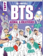 Buchcover und Innenansicht für das Buch: "BTS Colouring & Activity Book, Second Edition