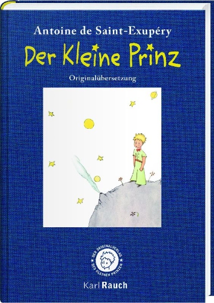 Buchcover und Innenansicht für das Buch: Der Kleine Prinz. Illustriert