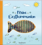 Buchcover und Innenansicht für das Buch: Meine Erstkommunion - Ein Erinnerungsalbum